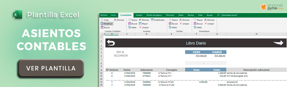 Plantilla Excel Premium contabilidad